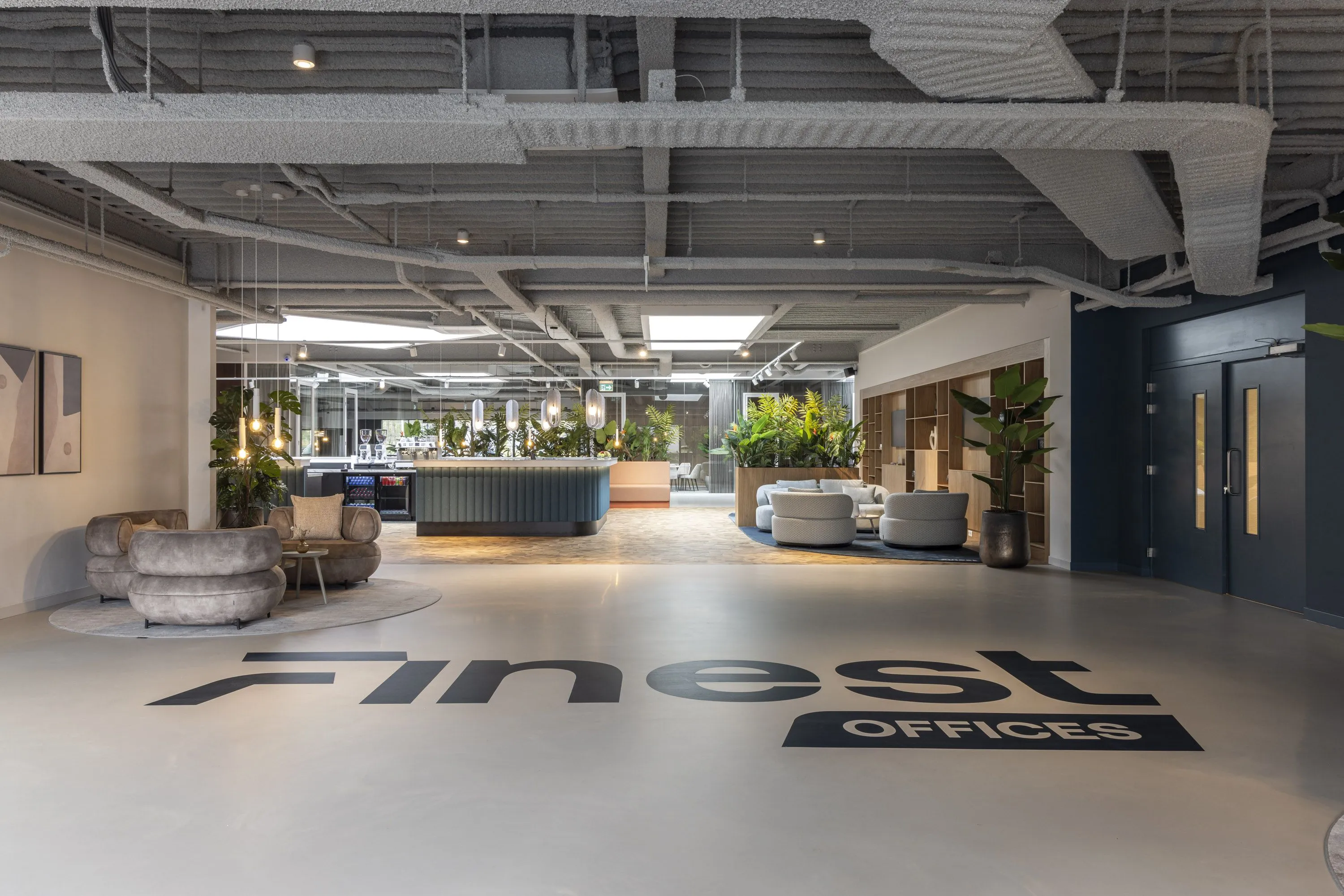 Finest offices vloerlogo